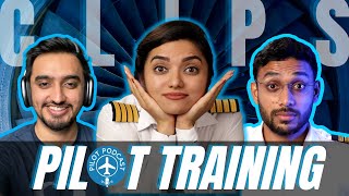 Is PILOT TRAINING difficult? | Pilot Podcast CLIPS