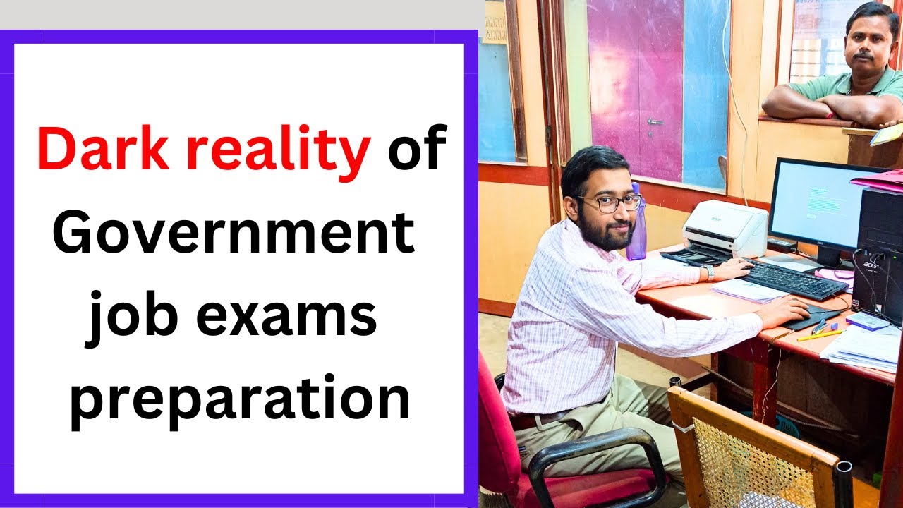 The Dark reality of Government job exams preparation - YouTube
