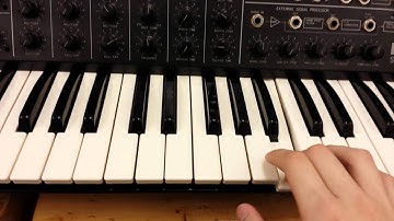 Korg MS-20 Synthesizer Sound Demo