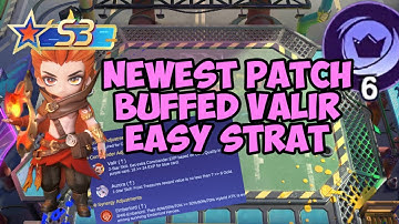 NEW PATCH BUFFED VALIR EASY STRAT #magicchess #mobilelegends #magicchessgogo #mlbbcreatorcamp #mlbb