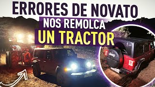 Nos quedamos tirados en el bosque de noche con el 4x4