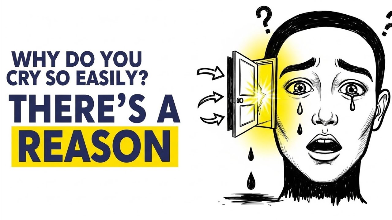 What Crying Easily Actually Says About Your Mind (It's not weakness)
