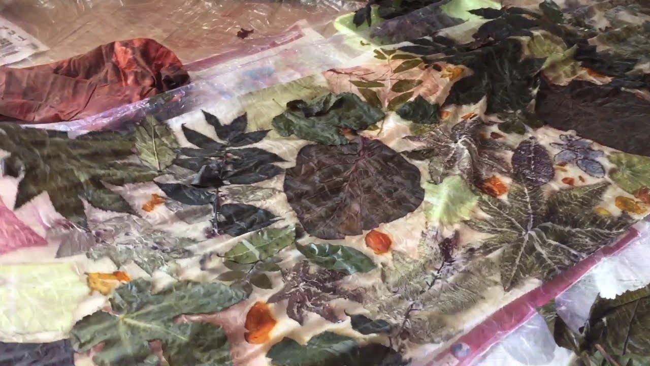 how to make  ECOPRINT DIY