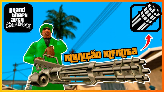 Como fazer código de GTA San Andreas de vida infinita de armas 