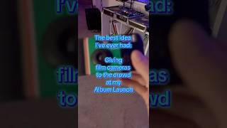 Best album launch idea ever #dance #electronicmusic