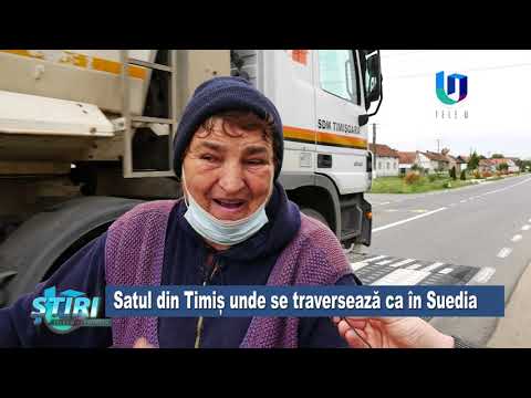 Satul din Timiș unde se traversează ca în Suedia