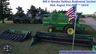 Duhoux Farm Retirement Auction 8.31.22