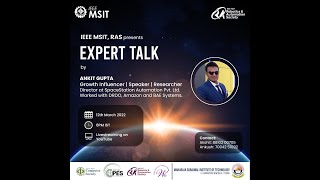 IEEE RAS - EXPERT TALK