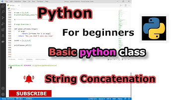Python string concatenation | basic tutorial (beginners)