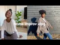 home improvements vlog | spring clean, garden centre + prints with Desenio