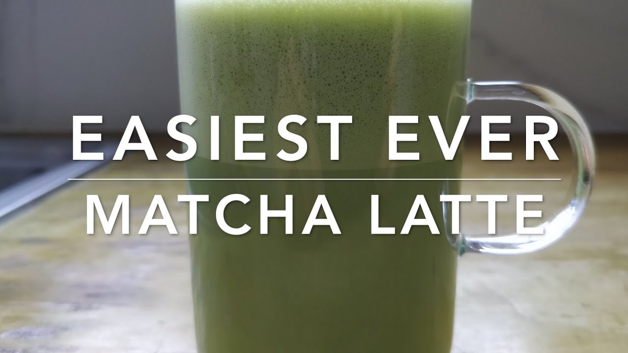 Easy Green Tea Matcha Latte Recipe ! Fast, Vegan, Keto, Low Carb, No