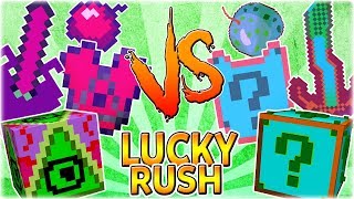 Full Claze vs. Full Plural Battle! | Minecraft Lucky Rush | ExtremVerzockt