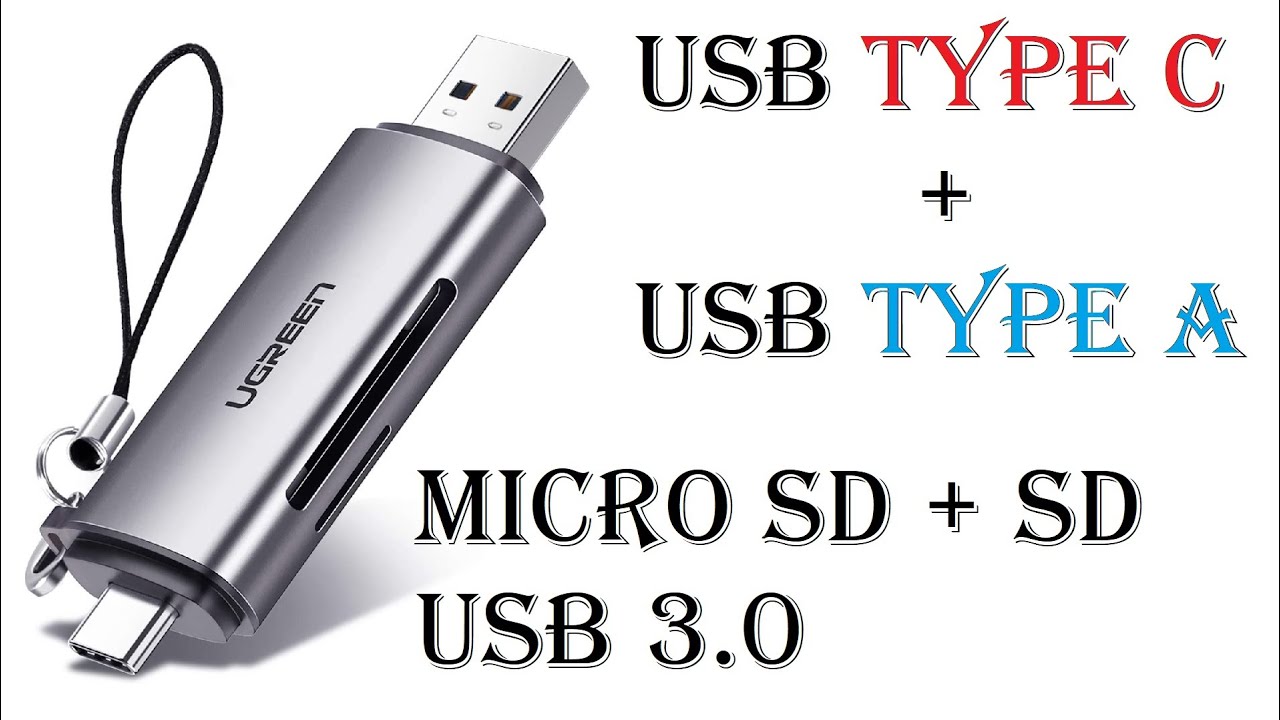 USB-C 3.0, MicroSD Card Reader