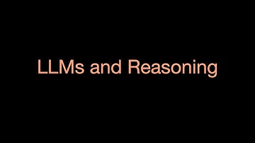 LLMs and Reasoning - @lexfridman