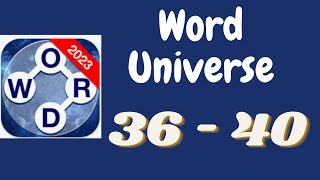 Information Word Universe Level 36 37 38 39 40 Answers News
