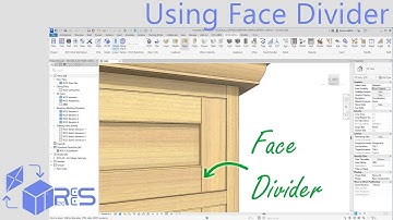Revit Cabinetry | RCCS-26 Pro - Using Face Divider