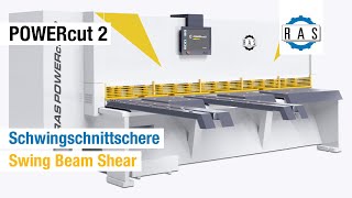Schwingschnittschere RAS POWERcut 2 | Swing beam shear RAS POWERcut 2