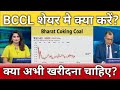 BCCL share latest news, bharat coking coal share anelysis, bccl share anelysis 