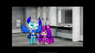 I needed to pee! #pee (sans is mine)