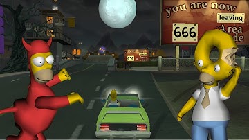 What If Level 7 Was Actually Finished? - The Simpsons Hit And Run Mod Gameplay