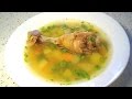 Куриный суп с молодым горошком / Chicken soup with young peas