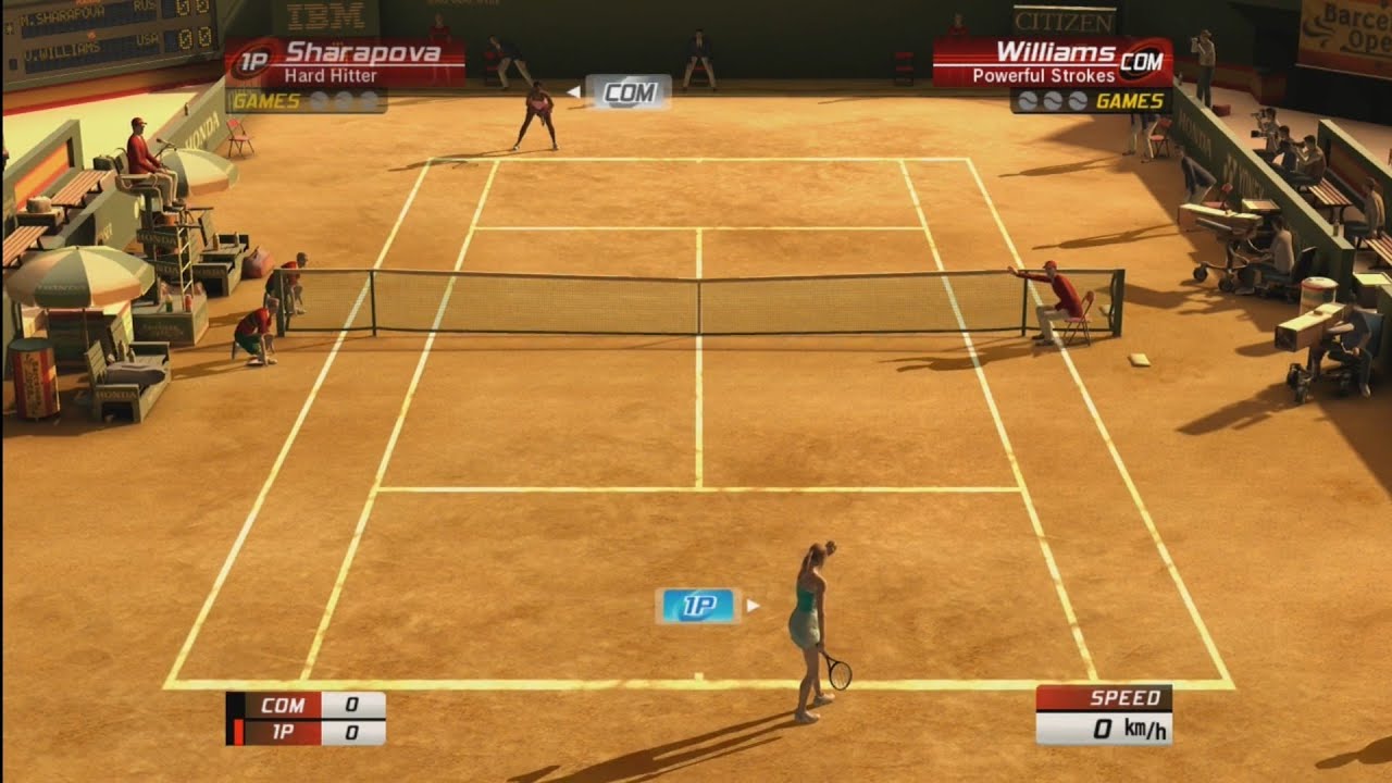 Virtua Tennis 3 -- Gameplay (PS3) - YouTube