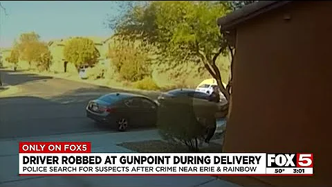 ONLY ON FOX5: Surveillance captures delivery drive...