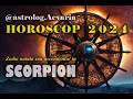 HOROSCOP 2024 ♏ Zodia SCORPION cu ASTROLOG ACVARIA ⭐Contracte pe cont propriu