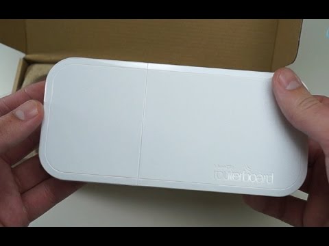 MikroTik wAP ac (RBwAPG-5HacT2HnD) распаковка (unboxing)