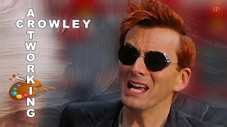 Digital Artworking Crowley | 💯 GOOD OMENS video edit | special art pictures