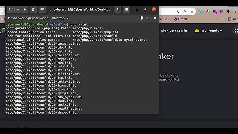 Where can I find php.ini Linux | Ubuntu | Linux Mint