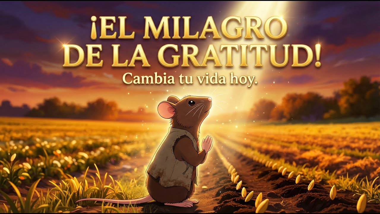 EL PODER DE AGRADECER: La Historia del Ratoncito que Olvidó a Dios