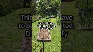 Simplify your #garden, #diy what you can. #growyourownfood #homestead #garden #gardenhacks