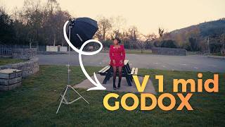 Godox V1 MID Lighting Setup | Portrait Photography Test