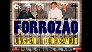 Forrozão Gino & Geno   Teodoro & Sampaio (playlist mix AgnaldoDj)