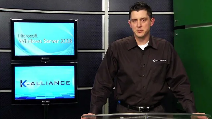 Windows Server 2008 Active Directory Domain Services Tutorial Training Video Part 1 - K Alliance