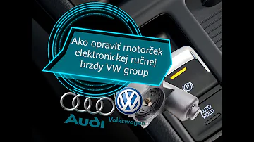 Proč je elektrická brzda vytěsňující ručku?