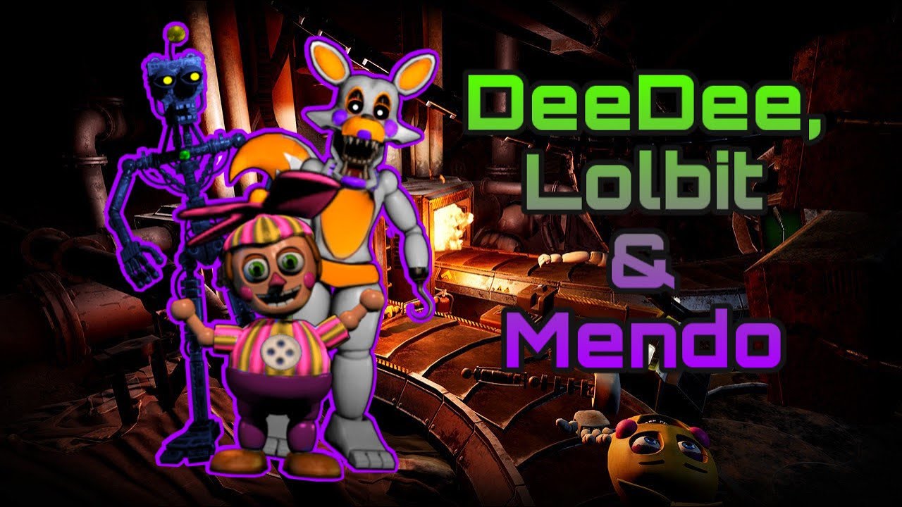 Lolbit, DeeDee and Mendo Preview by SnowySwan on DeviantArt