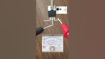 How to Test a MOSFET with an Analog Multimeter (EASY Step-by-Step Guide)