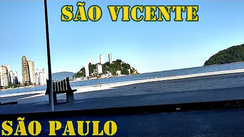 Como estão as praias de São Vicente hoje?