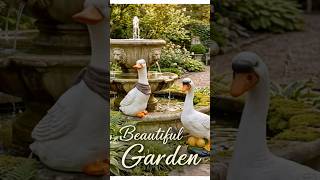 Garden Ko Luxury Look Kaise De? 🦢 Premium Duck &amp; Swan Fountain Decoration Idea | BS Fiber Product