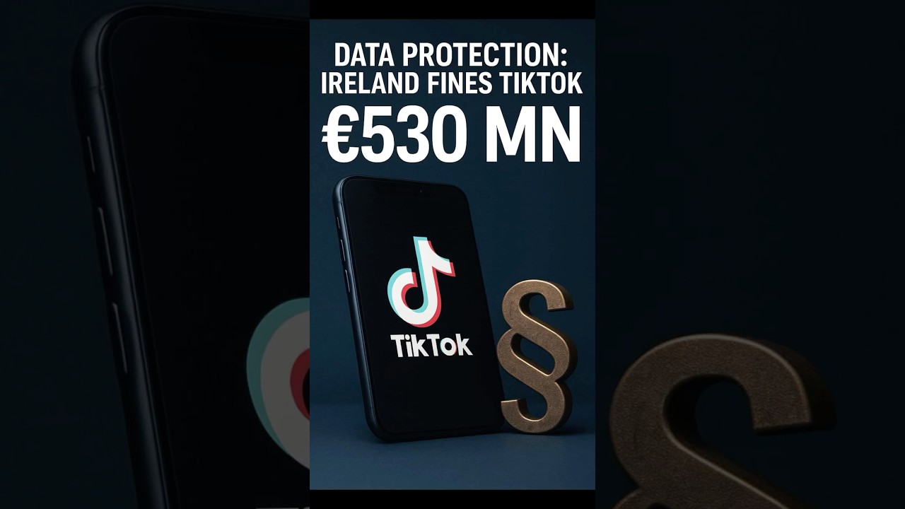 TikTok fined €530M by EU over data breach to China, plans to appeal. 