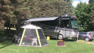 Western New York Camping On 70 Acre Rainbow Lake