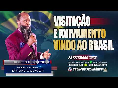 09/23/2026 | MASSIVE VISITATION AND REVIVAL COMING TO BRAZIL
