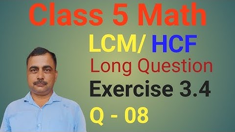 class 5 math prachi A Graded series of exercise 3.4 questions 8.