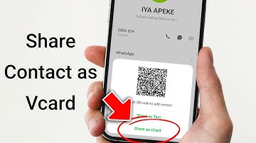 📇 Easily Share Contacts as VCards on Your Android Device! 📇