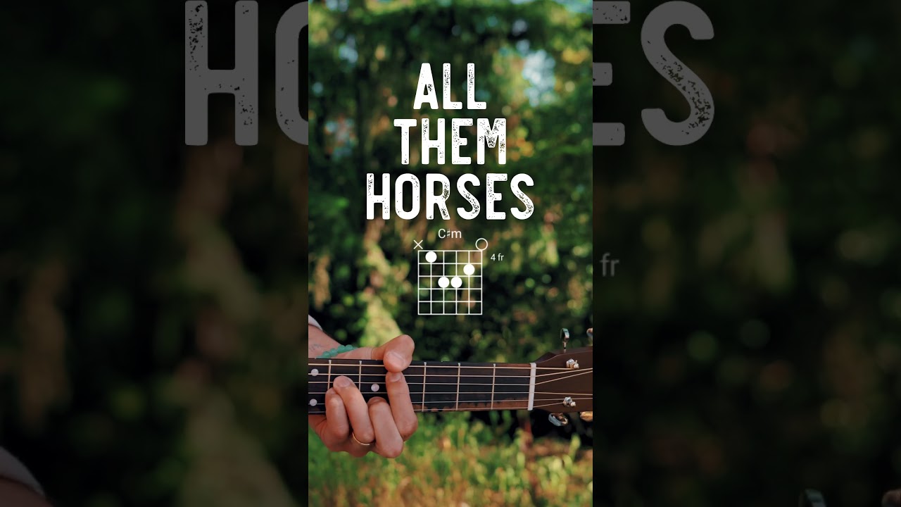 All Them Horses Guitar Tutorial // All Them Horses Noah Kahan Guitar Lesson