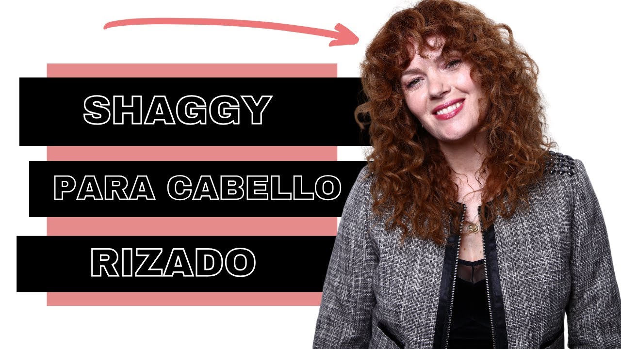 ⭕️ Corte SHAGGY para cabello RIZADO 👩‍🦱