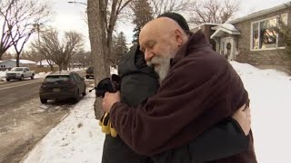 Saskatoon homeowner meets man who saved friends from burning basement