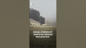 MOMENT: Israeli Strike Hits Iran’s Natanz Nuclear Facility | Subscribe to Firstpost | N18G